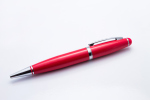 Pendrive reklamowy z długopisem - Czerwony