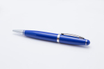 Pendrive reklamowy z długopisem - Niebieski