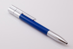 Długopis reklamowy z usb - niebieski